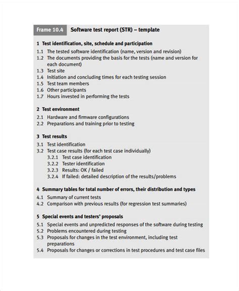 23+ Test Report Templates .